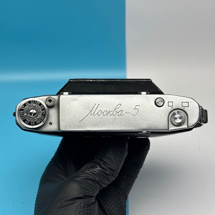 KMZ Moskva-5 6x9 Medium Format Camera Moment-24 105mm f/3.5 - FULLY FUNCTIONAL