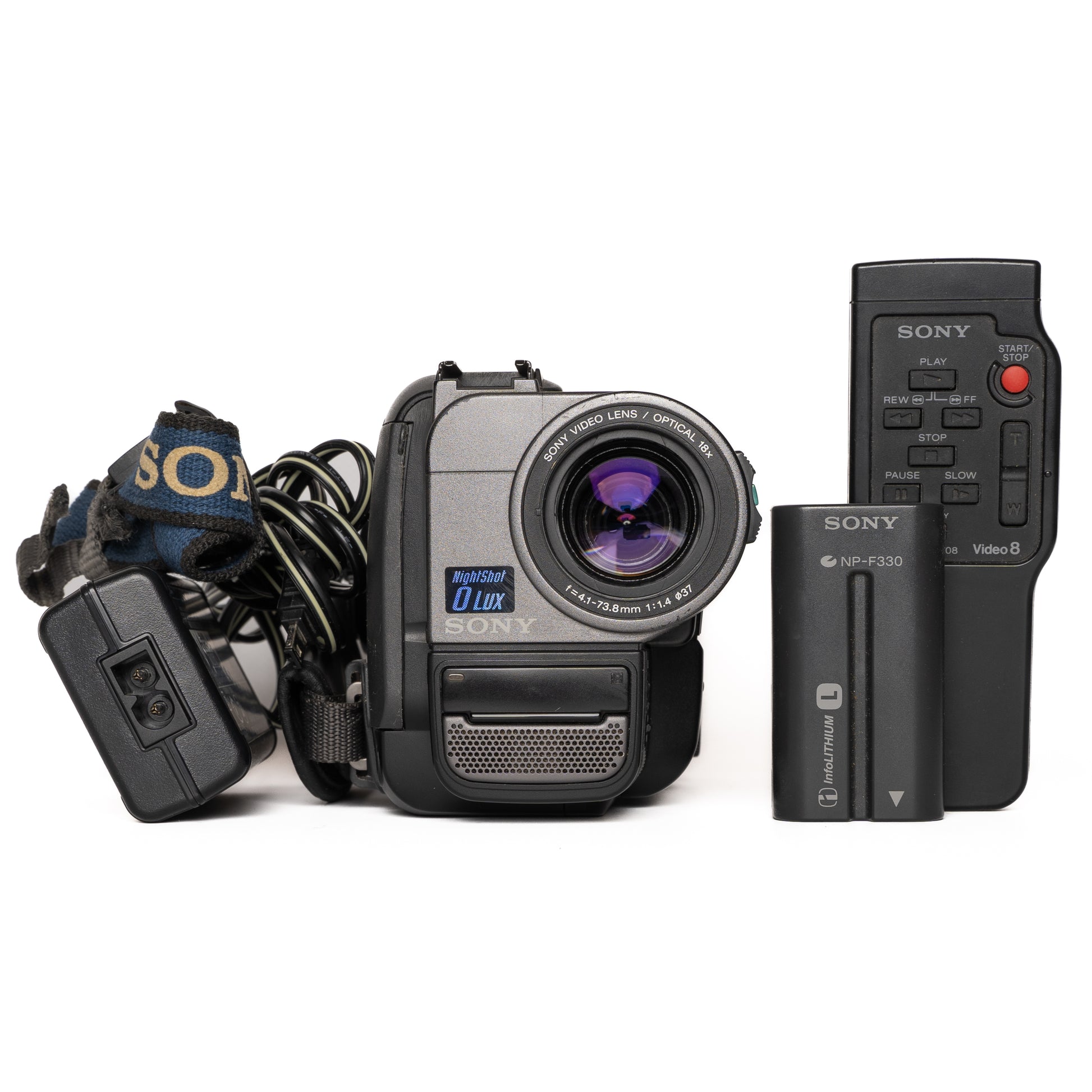 Sony Handycam CCD-TR512E PAL Video 8 Gray Camcorder - Good - SESKO