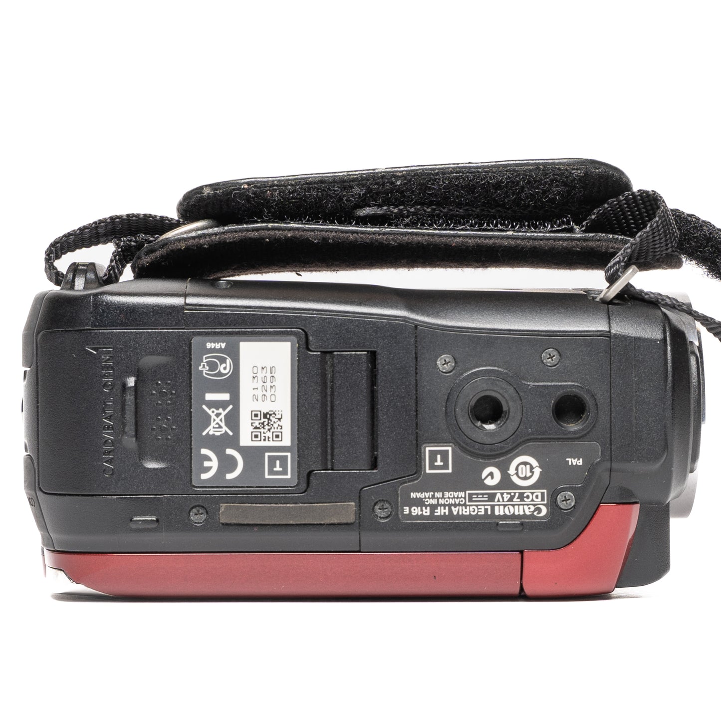 Canon Legria HF R16 Red Digital Camcorder - Good