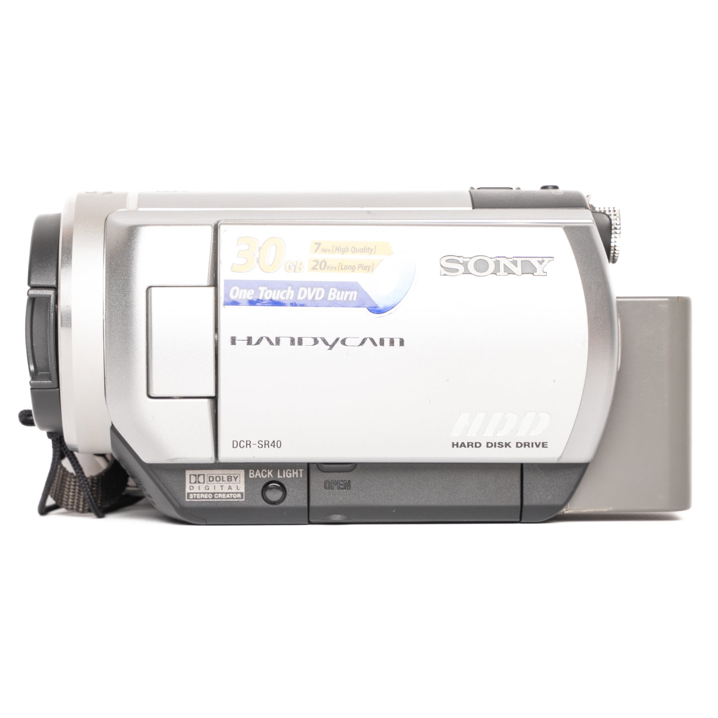 Sony Handycam DCR-SR40 Silver Digital Camcorder - Good