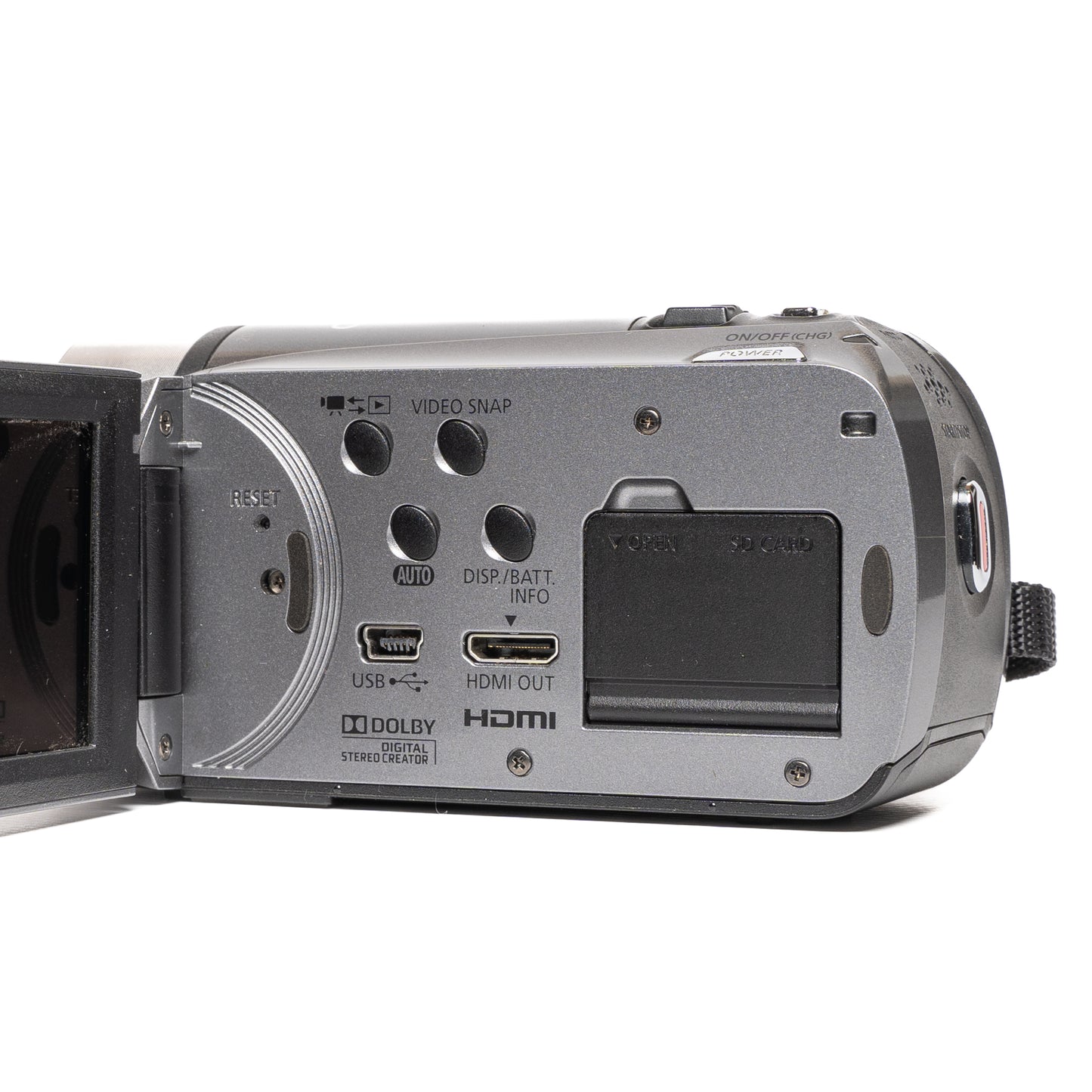 Canon Legria HF R206 Gray Digital Camcorder - Good