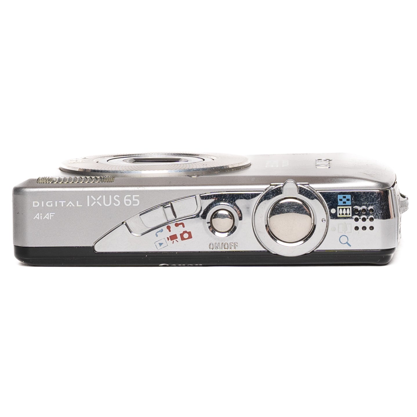 Canon Digital IXUS 65 6.0MP Silver Digital Camera - Well Used