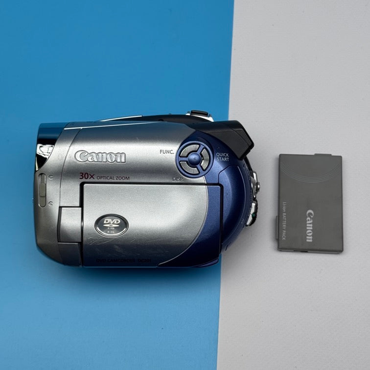 Canon DC201 DVD PAL Camcorder - FULLY FUNCTIONAL