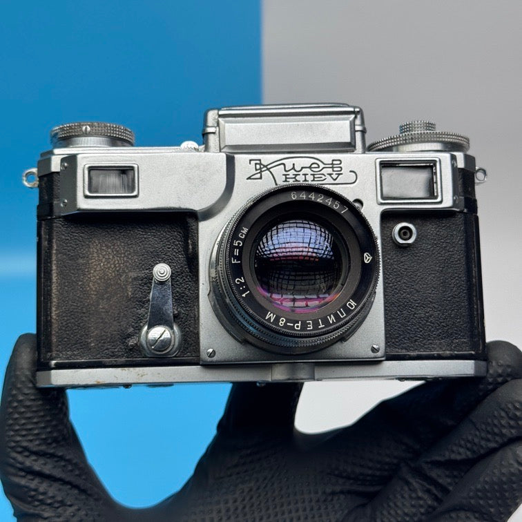 KIEV-4 with Jupiter-8M 2/50 Film Camera - FULLY FUNCTIONAL