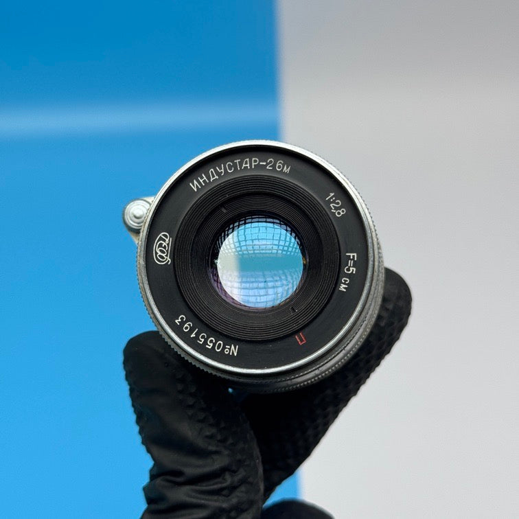 Industar-26m 1/2,8 f=50mm M39 Mount Lens - FULLY FUNCTIONAL