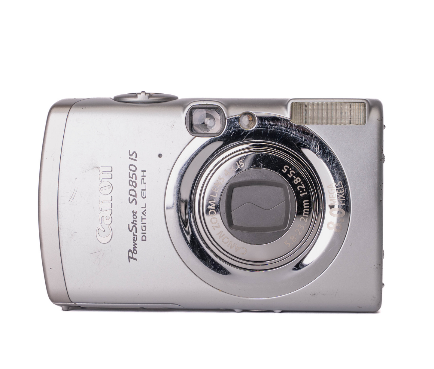 Canon Digital ELPH SD850 IS 8.0MP Silver - Well Used