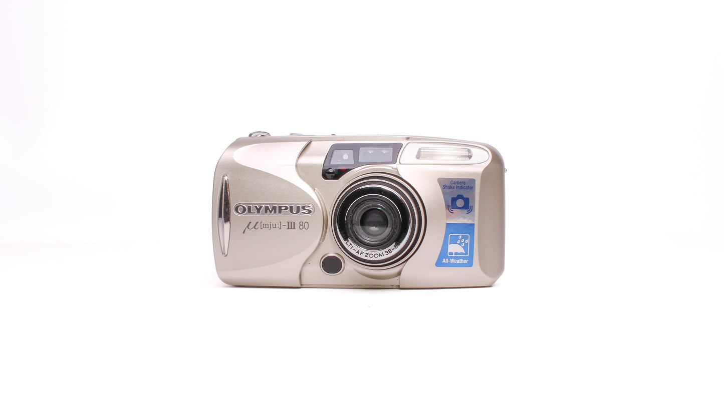 Olympus Mju III 80 35mm Film Camera