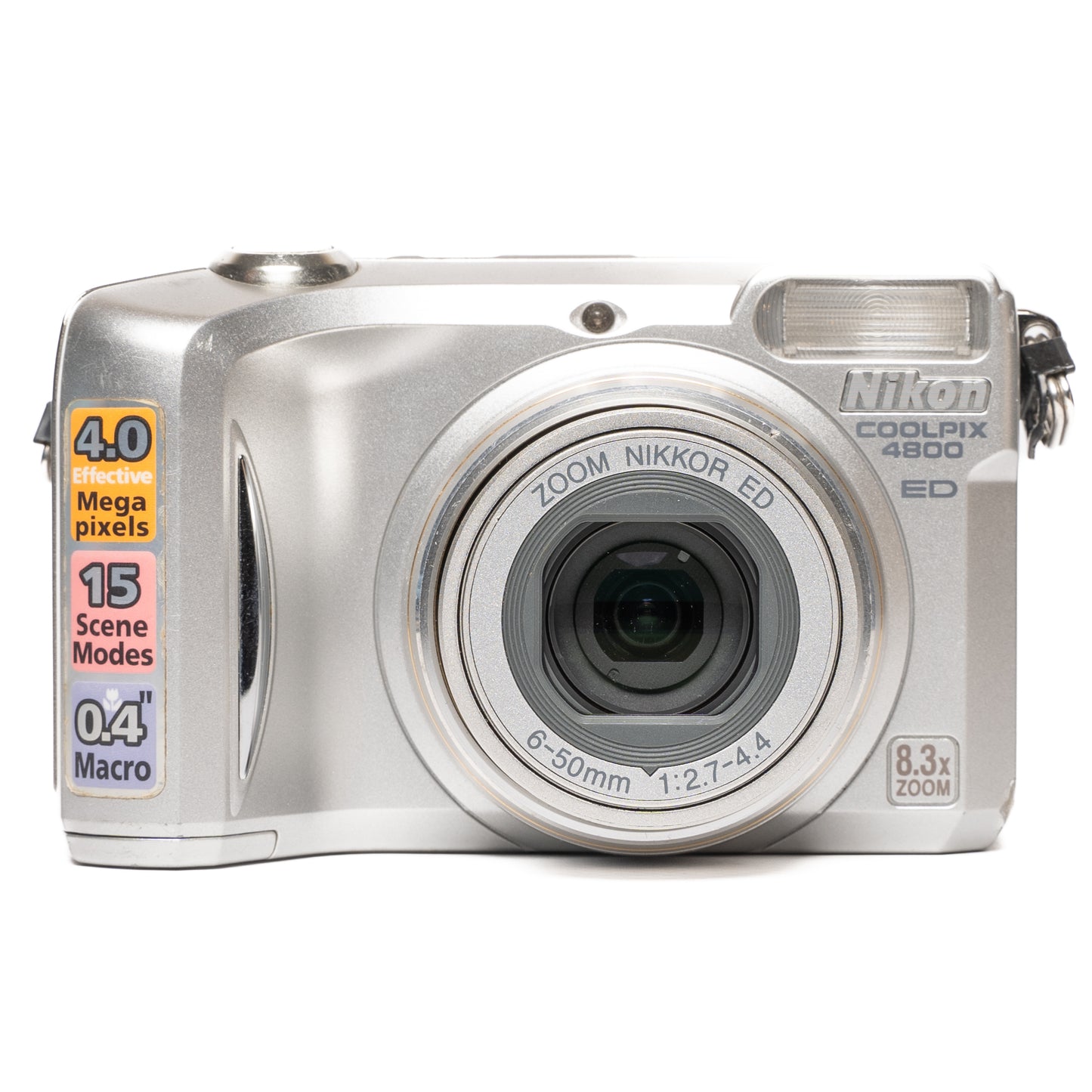 Nikon Coolpix 4800 4.0MP Silver Digital Camera - Good