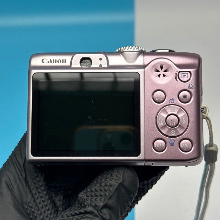 Canon PowerShot A1100 IS 12.1MP Digital Camera - FULLY FUNCTIONAL