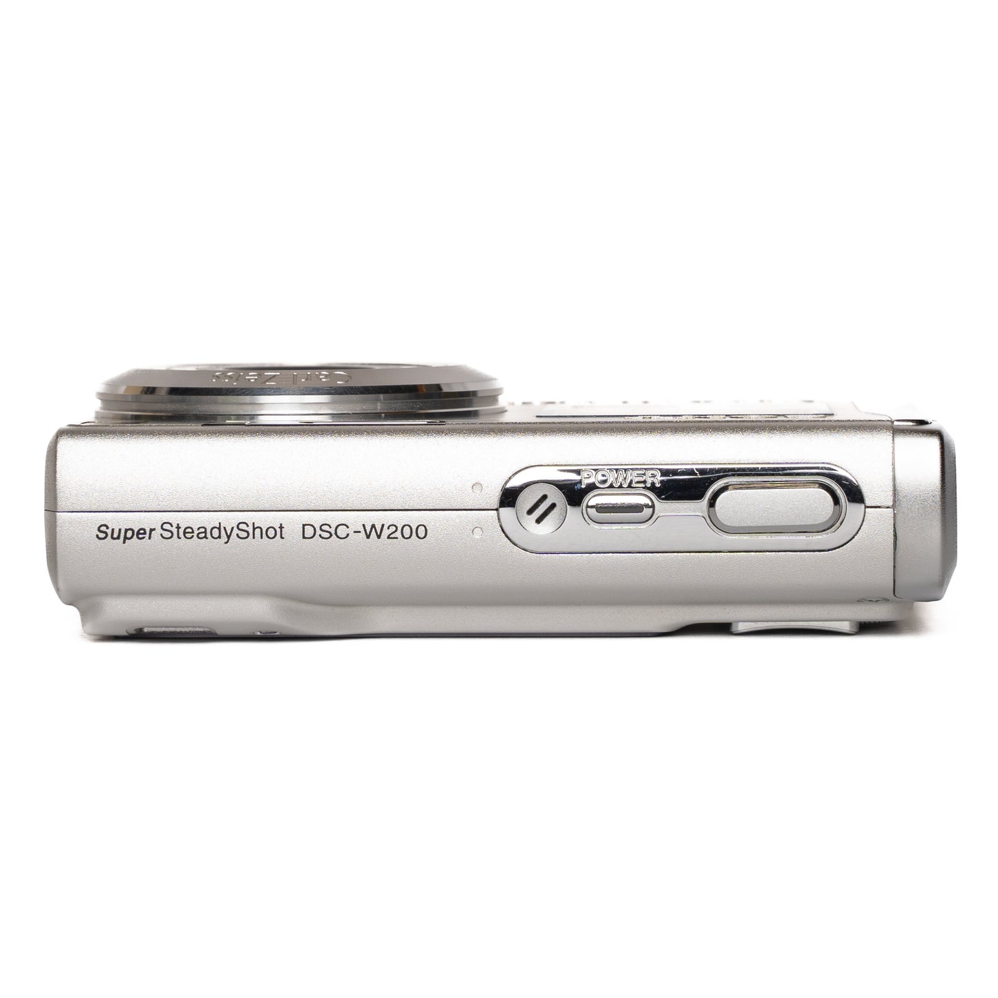 Sony Cyber-shot DSC-W200 12.1MP Silver Digital Camera - Mint