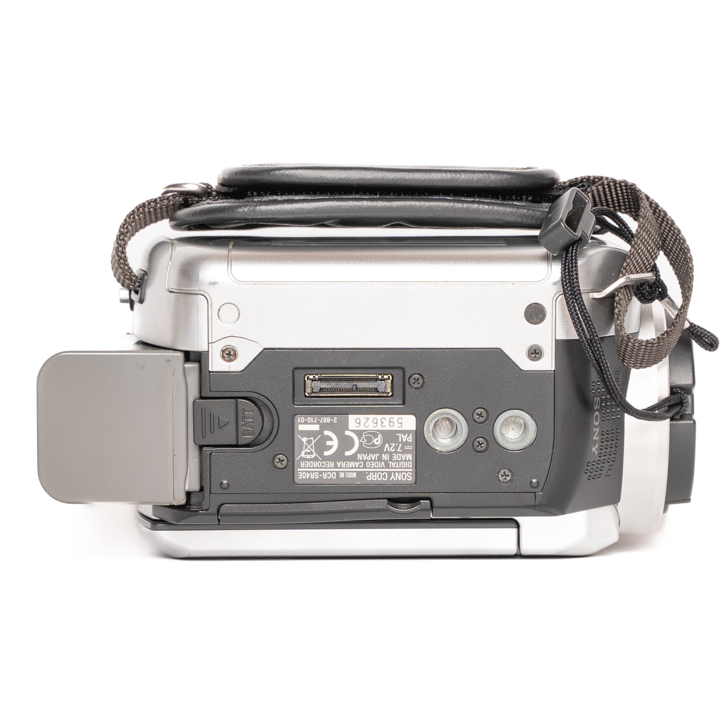 Sony Handycam DCR-SR40 Silver Digital Camcorder - Good