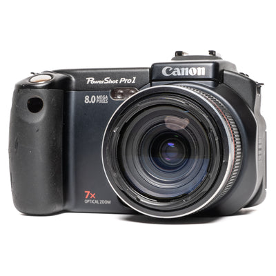 Canon PowerShot Pro1 8.0MP Black Digital Camera - Good