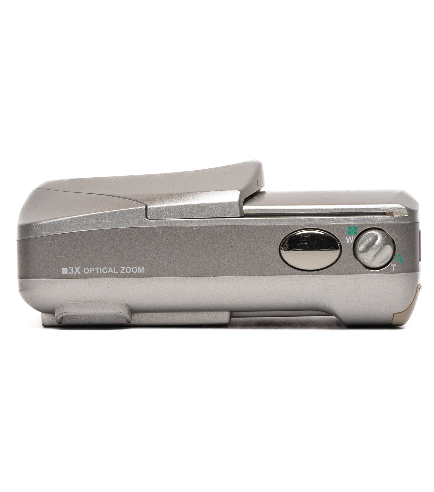 Olympus CAMEDIA C-350 ZOOM 3.2MP Silver Digital Camera - Good
