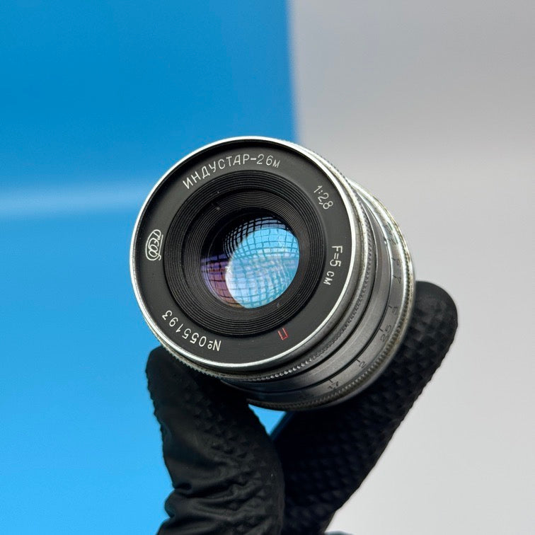 Industar-26m 1/2,8 f=50mm M39 Mount Lens - FULLY FUNCTIONAL
