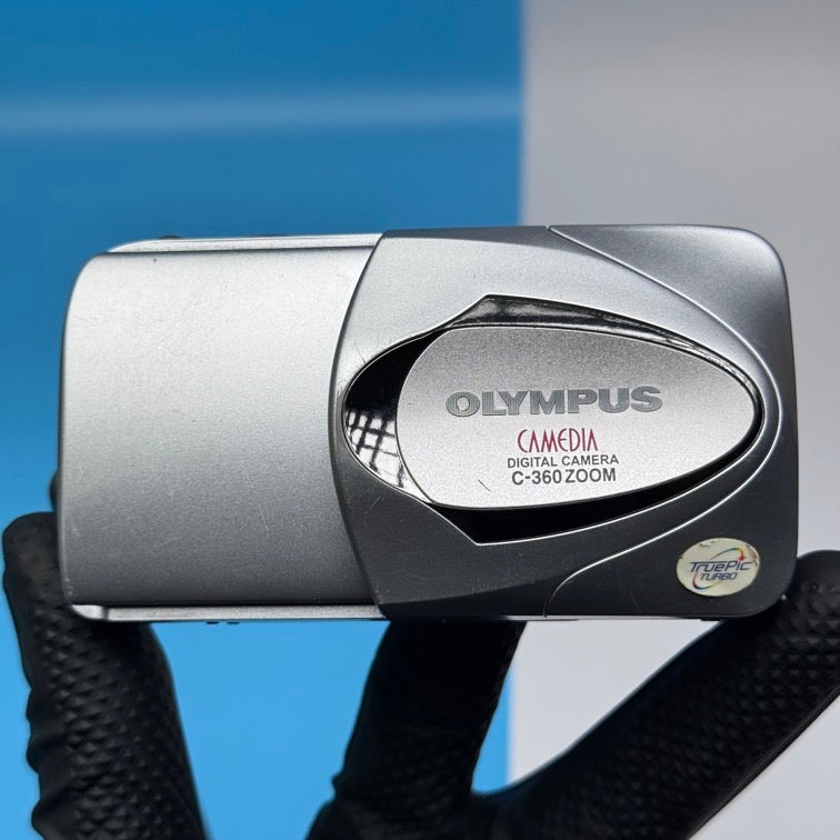 Olympus CAMEDIA C-360 Zoom 3.2MP Digital Camera - FULLY FUNCTIONAL