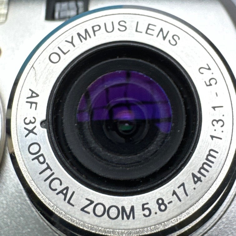 Olympus Mju 300 3.2MP Digital Camera - FULLY FUNCTIONAL