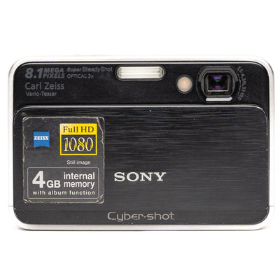 Sony Cyber-shot DSC-T2 8.1MP Black Digital Camera - Well Used