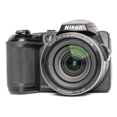 Nikon CoolPix L120 14.1MP Black Digital Camera - Well Used