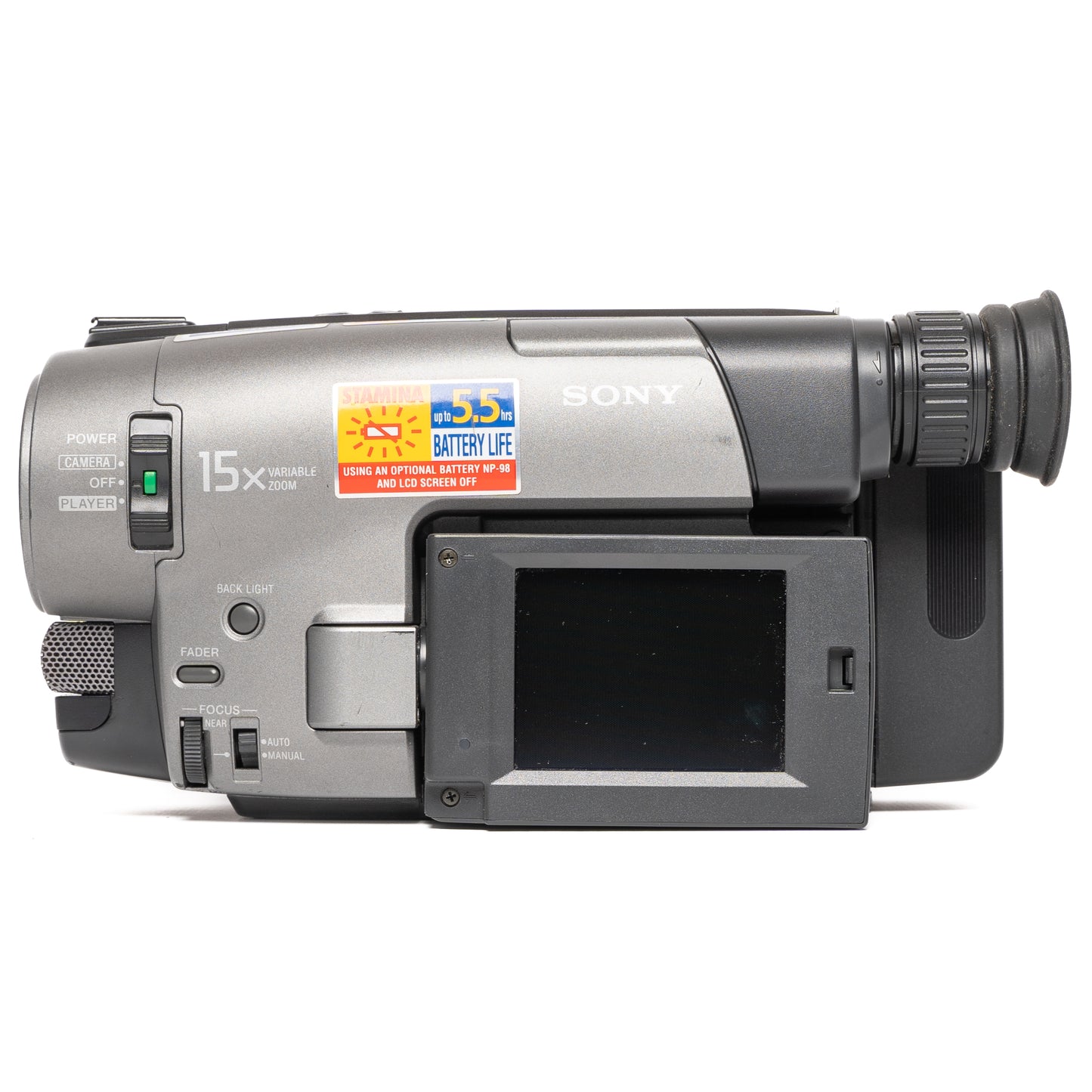 Sony Handycam CCD-TRV14E Gray Camcorder - Good