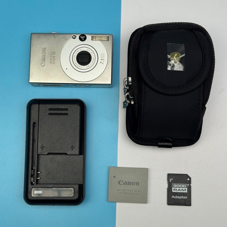 Canon Digital IXUS 70 7.1MP Digital Camera - READ DESCRIPTION