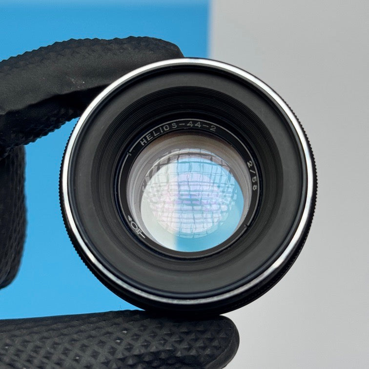 Helios 44-2 Lens 8 Blades 2/58mm Mount M42 - FULLY FUNCTIONAL