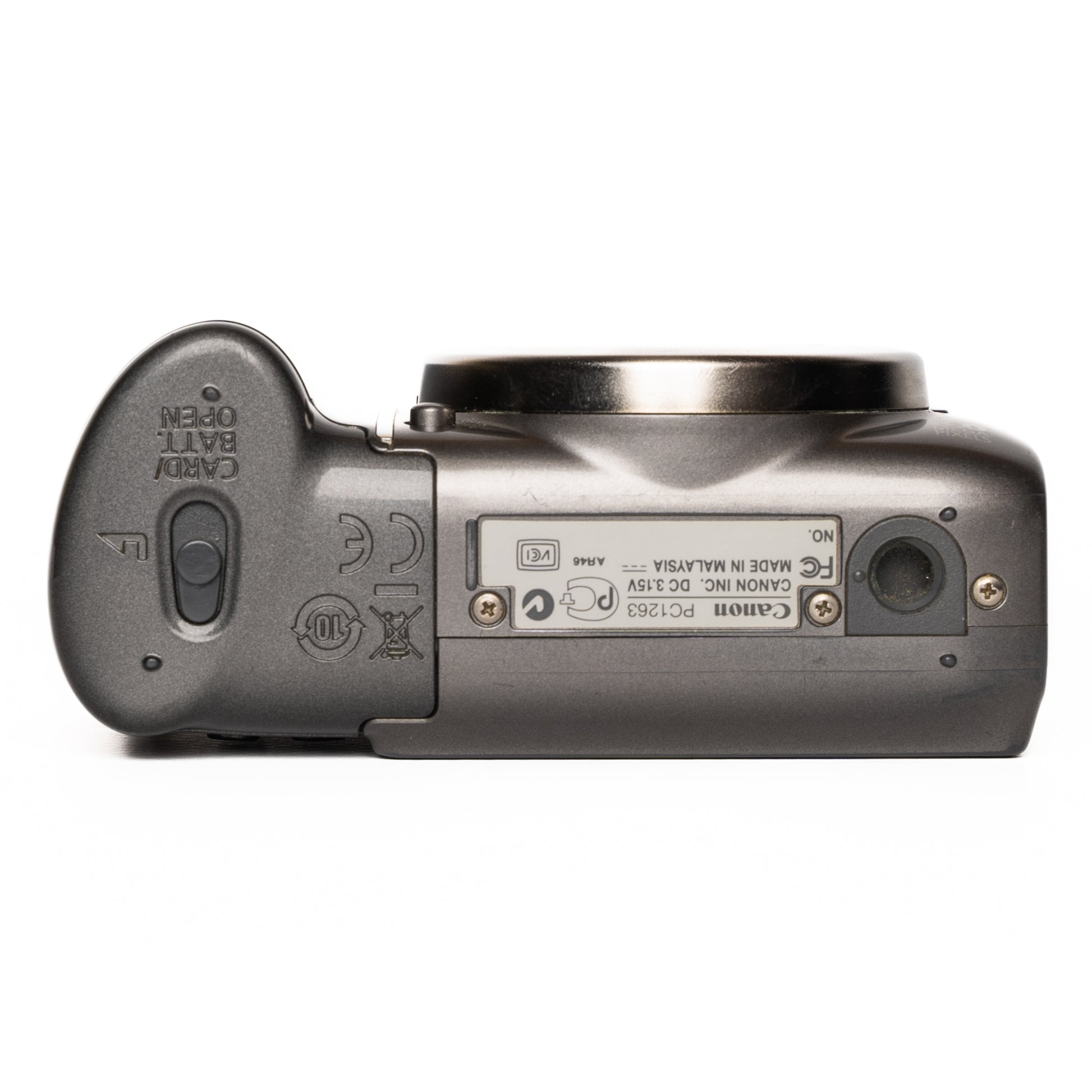 Canon PowerShot A590 8.0MP Gray Digital Camera - Good - SESKO