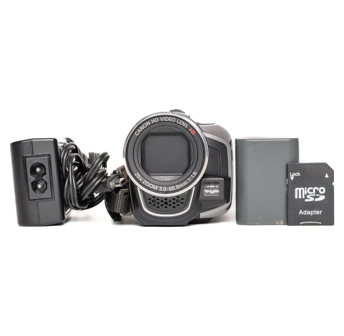 Canon Legria HF R16 Gray Digital Camcorder - Good