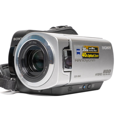 Sony Handycam DCR-SR45 Silver Digital Camcorder - Good