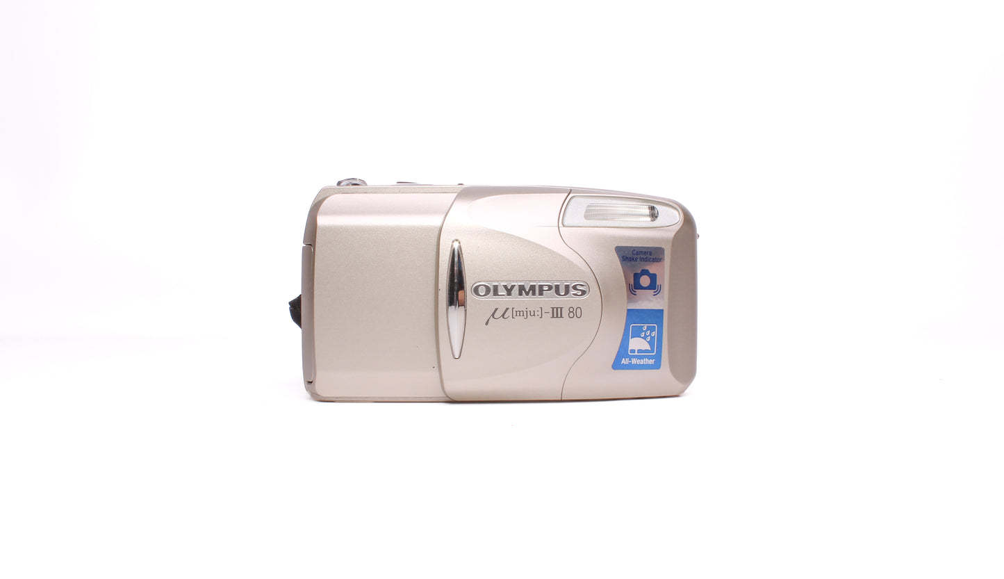 Olympus Mju III 80 35mm Film Camera