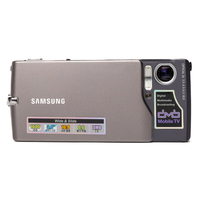 Samsung SDC-K65S Mobile TV 6.0MP Gray Digital Camera - Good