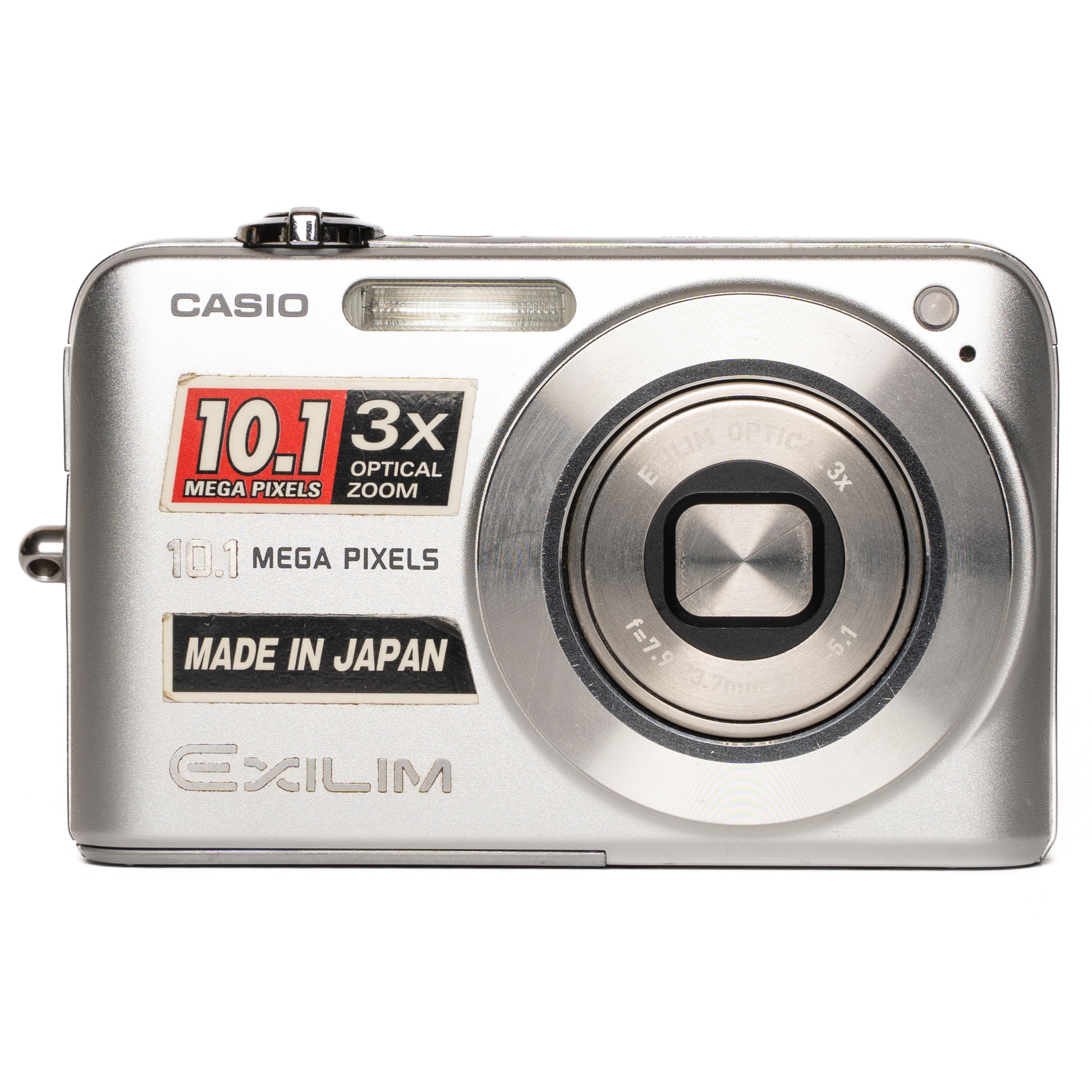 Casio Exilim EX-Z1050 10.1MP Silver Digital Camera - Good - SESKO