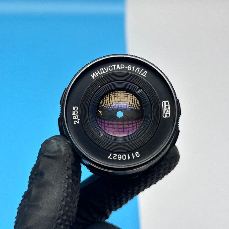 Industar-61 L/D 1/2,8 f=55mm M39 Mount Lens - FULLY FUNCTIONAL