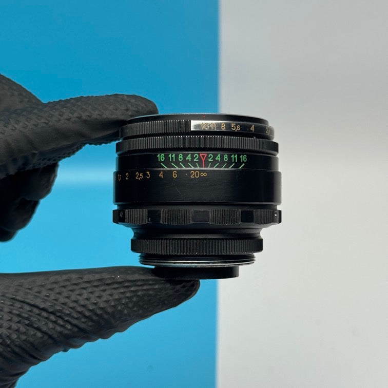 Zenit-E Film Camera with Helios-44-2 58mm f/2 Lens - FULLY FUNCTIONAL