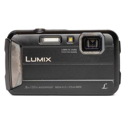 Panasonic LUMIX DMC-FT30 16.1MP Black Digital Camera - Well Used