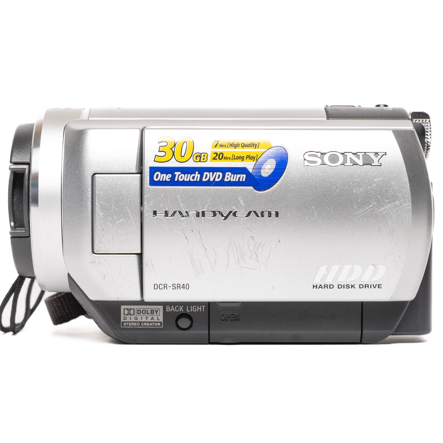Sony Handycam DCR-SR40 Silver Digital Camcorder - Well Used