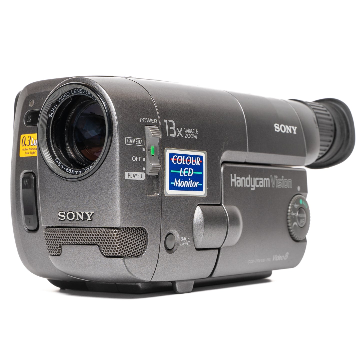 Sony Handycam CCD-TRV10E Gray Camcorder - Good
