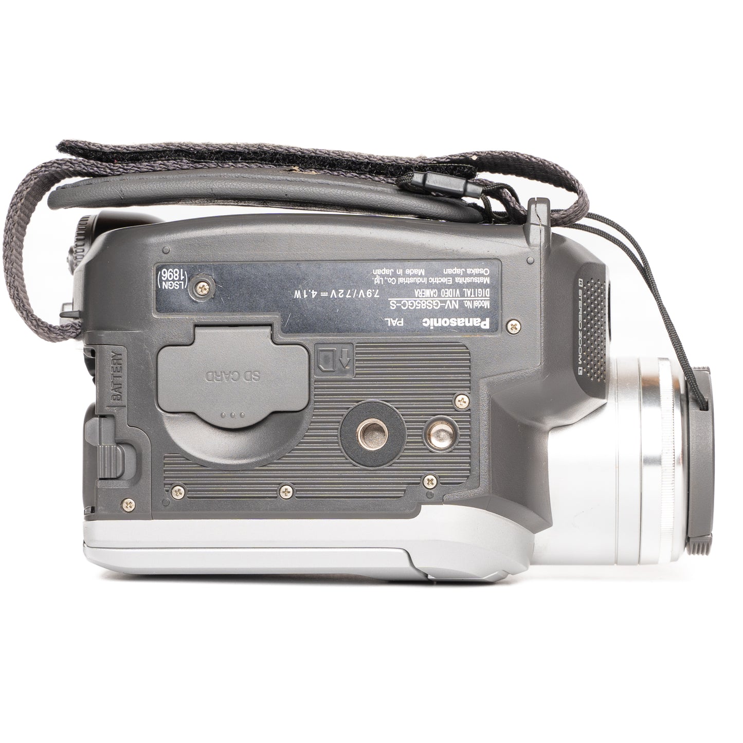Panasonic NV-GS85 PAL MiniDV Silver Camcorder - Good