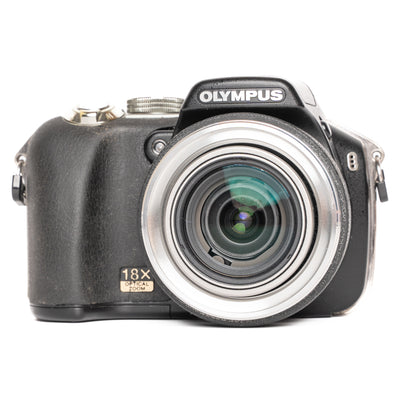 Olympus SP-550UZ 7.1MP Black Digital Camera - Well Used