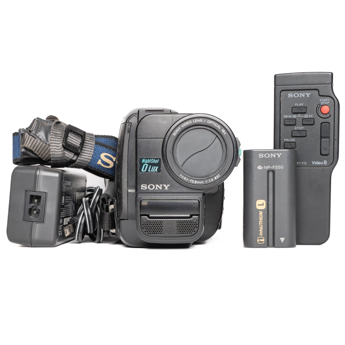Sony Handycam CCD-TR425 Video 8 Black Camcorder - Good