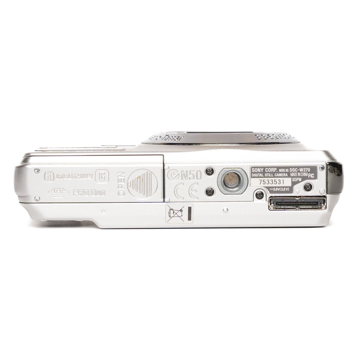 Sony Cyber-shot DSC-W270 12.1MP Digital Camera