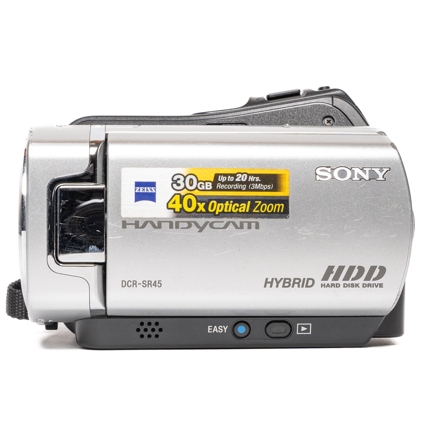 Sony Handycam DCR-SR45 Silver Digital Camcorder - Good