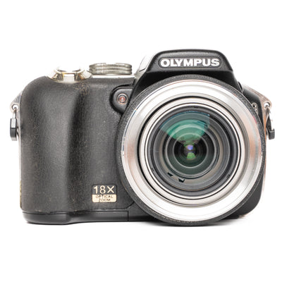 Olympus SP-550UZ 7.1MP Black Digital Camera - Well Used