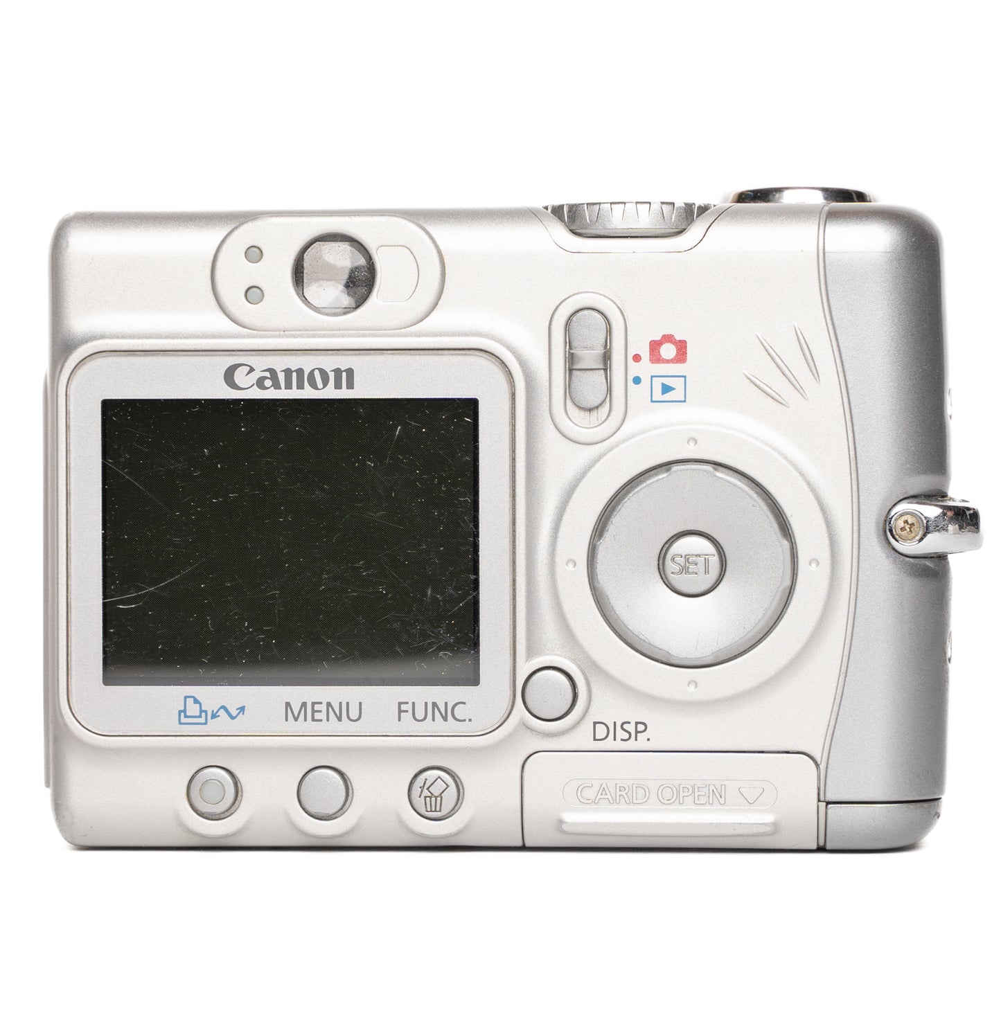 Canon PowerShot A520 4.0MP Silver Digital Camera - Well Used