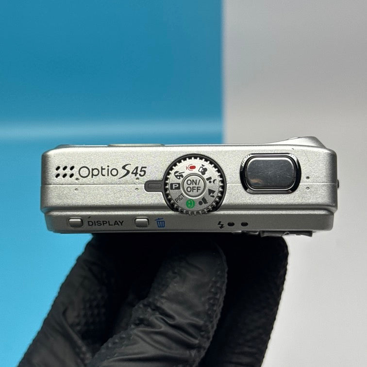 Pentax Optio S45 4.0MP Digital Camera - FULLY FUNCTIONAL