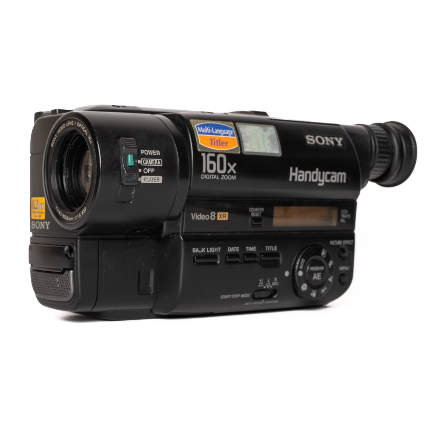 Sony Handycam CCD-TR411E Video8 PAL Camcorder