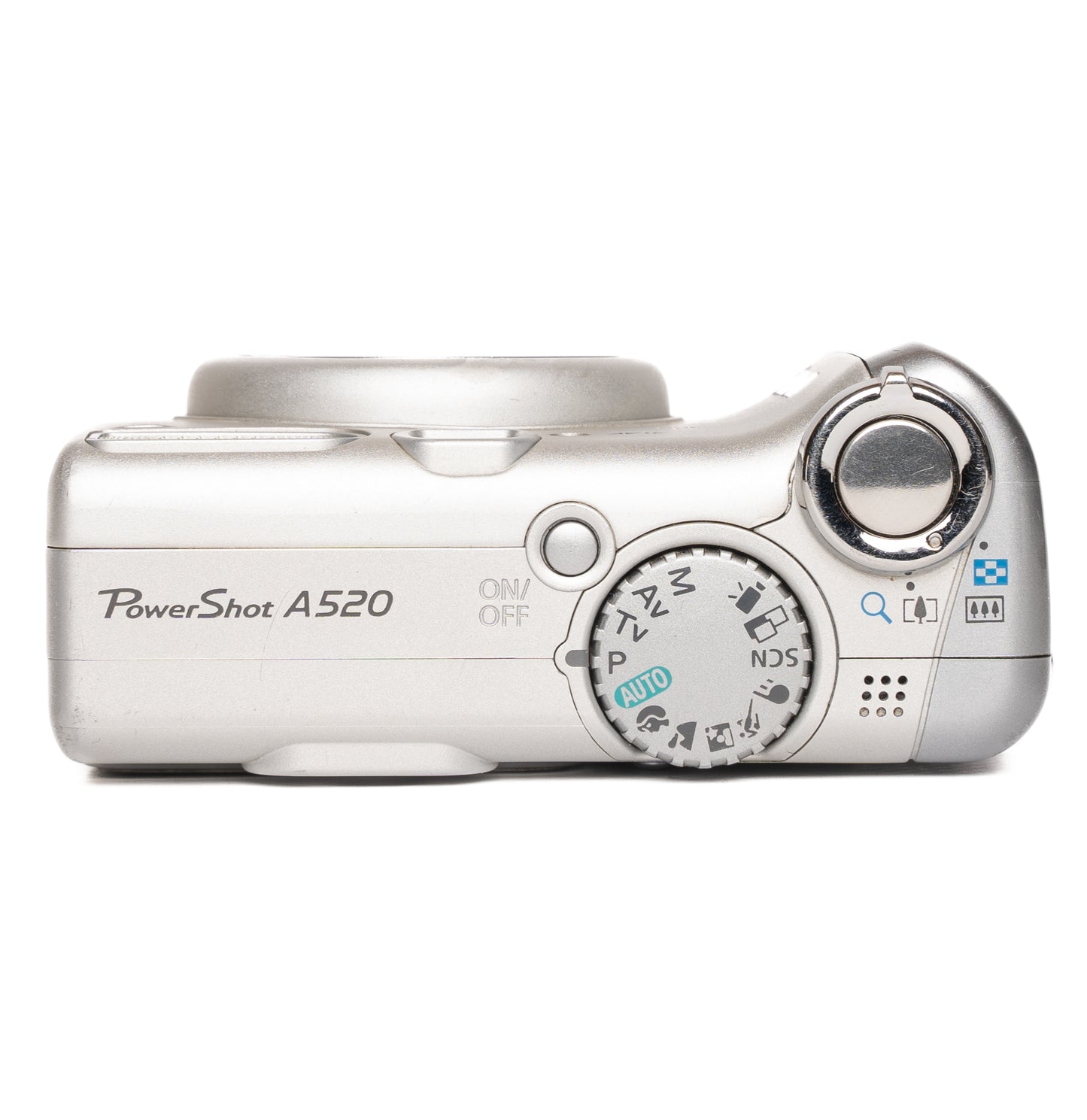 Canon PowerShot A520 4.0MP Silver Digital Camera - Well Used