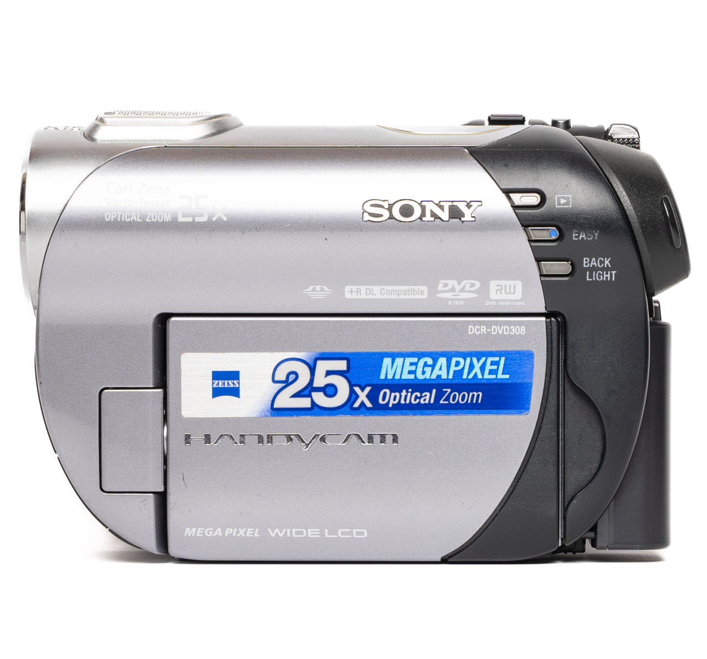 Sony Handycam DCR-DVD308 Silver Camcorder - Good