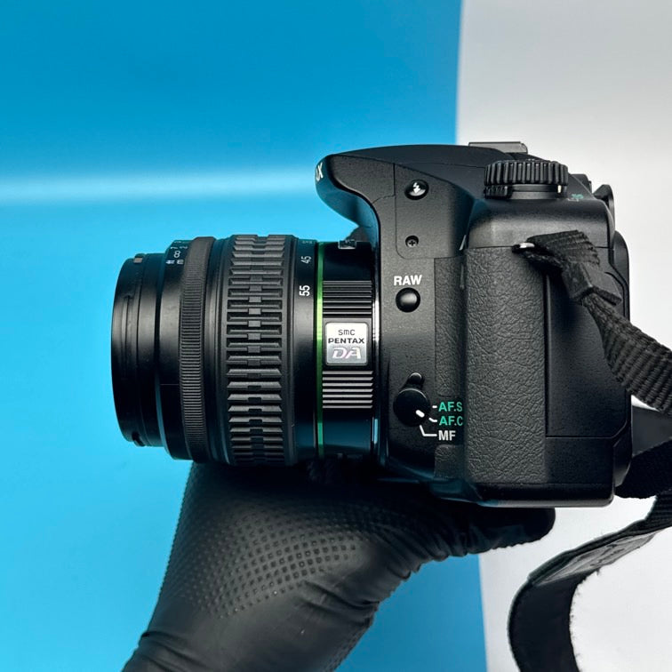 Pentax K10D DSLR Camera with DA SMC 18-55mm f/3.5-5.6 Lens - FULLY FUNCTIONAL Shutter count 16,774