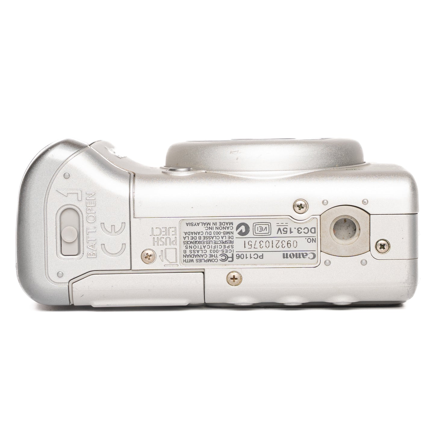 Canon PowerShot A520 4.0MP Silver Digital Camera - Well Used