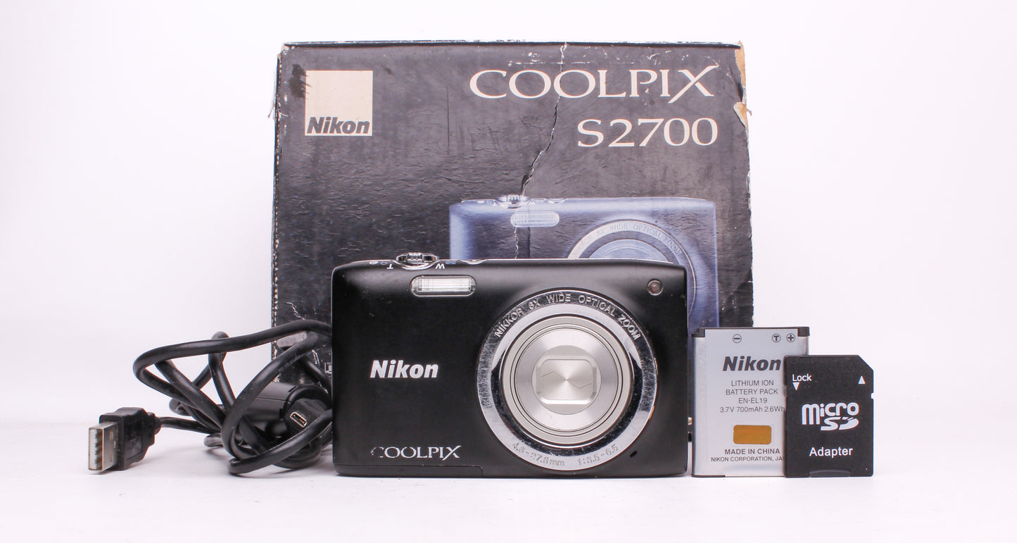 Nikon Coolpix S2700 16.0MP Digital Camera